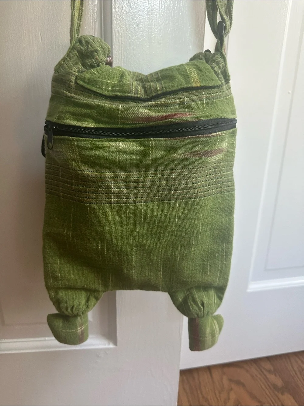 Green Owl Crossbody Bag